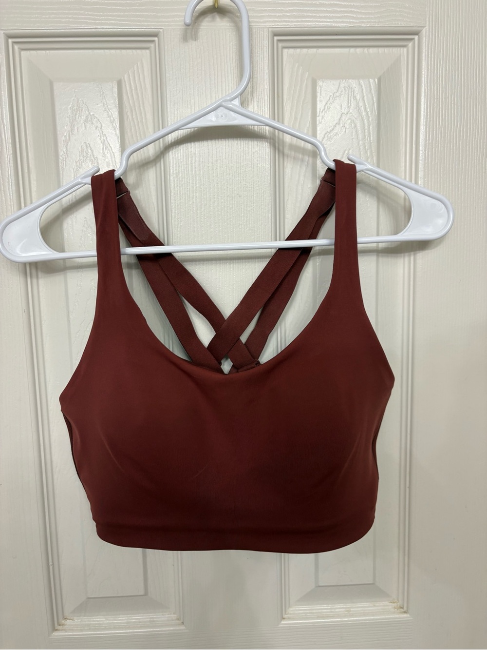 lululemon athletica Cross-Back Sports Bra - Copper